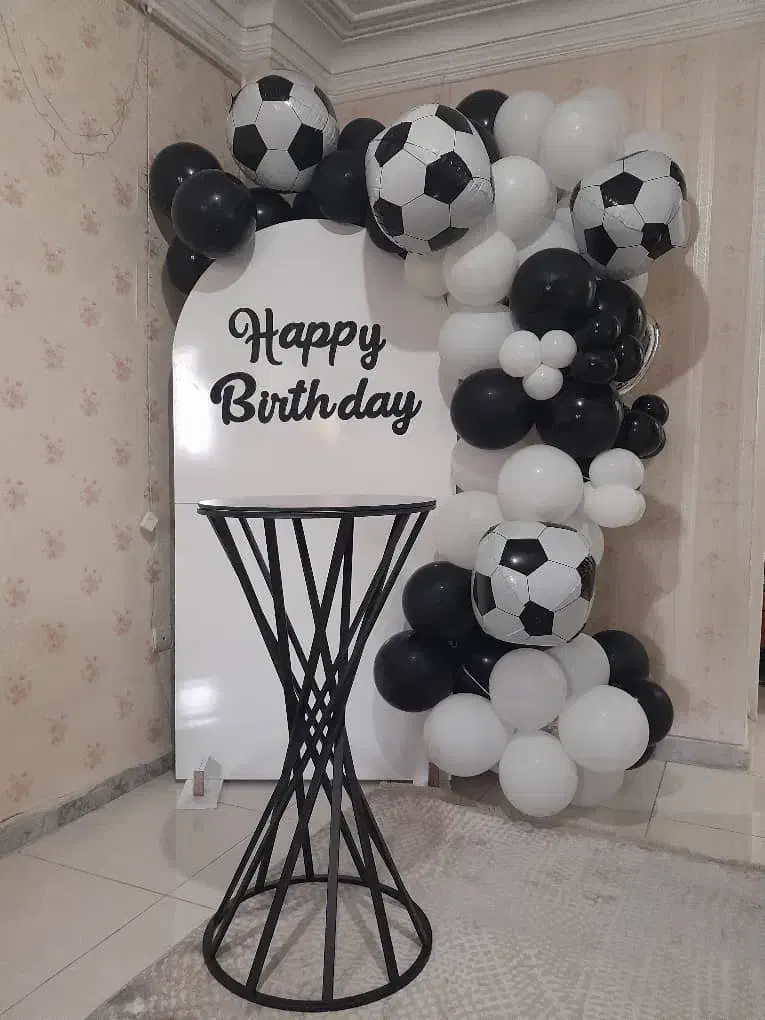 بادکنک آرایی متری ۲۸۰ دکور تولد و اجاره وسایل تولد|خدمات پذیرایی، مراسم|رشت, معلم|دیوار