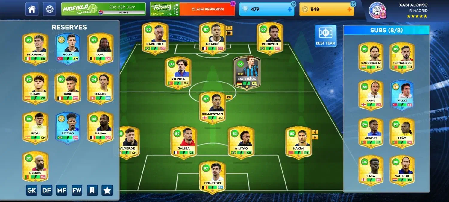 اکانت DLS26|کنسول، بازی ویدئویی و آنلاین|محمدشهر, محمدشهر|دیوار