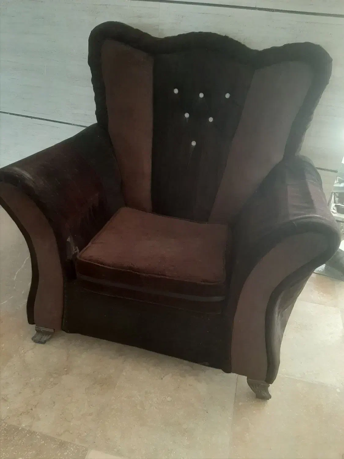 مبل ۲تکه|مبلمان خانگی و میز عسلی|بجنورد, |دیوار