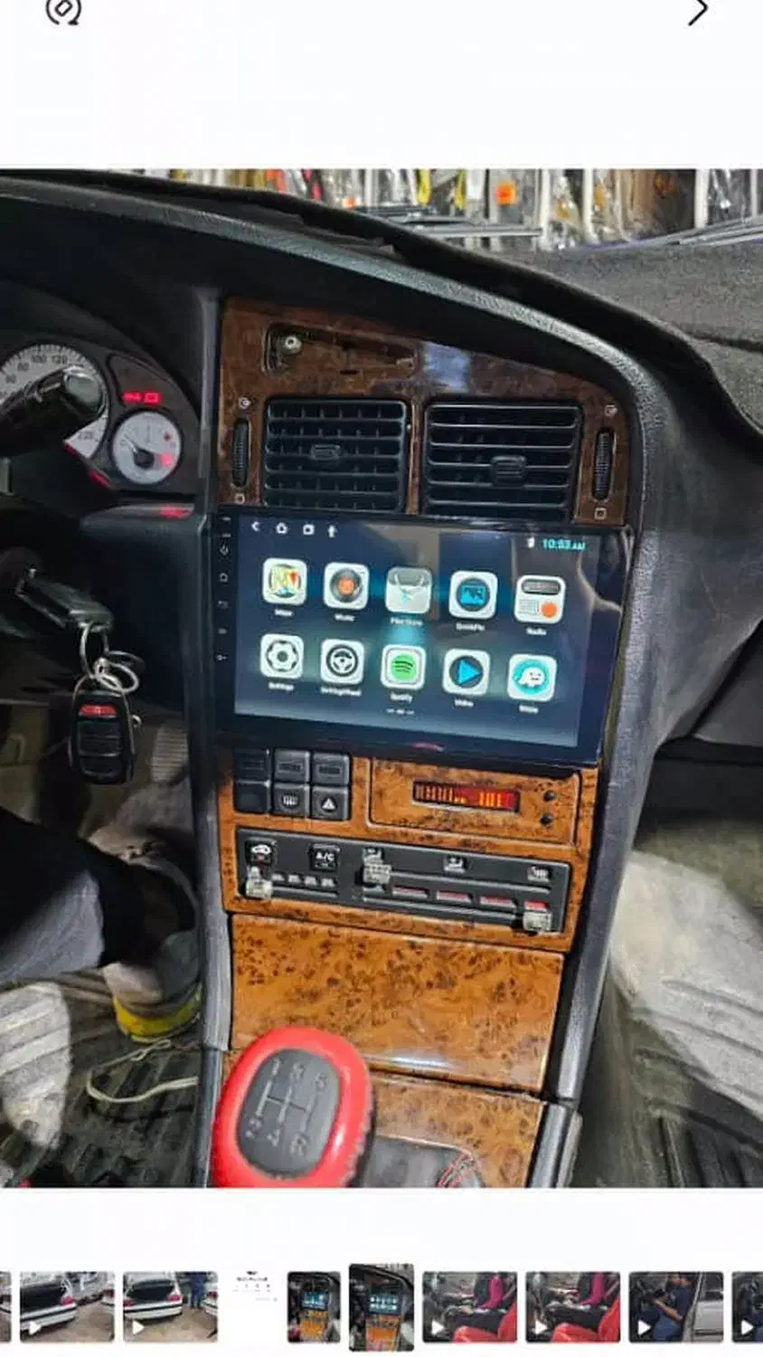 سبد مانیتور اندروید آپشن خودرو|قطعات یدکی و لوازم جانبی|اصفهان, دستگرده|دیوار