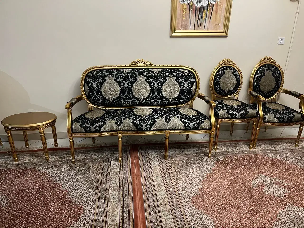 مبل سلطنتی و میز ناهارخوری در حدنو|مبلمان خانگی و میز عسلی|کرج, گوهردشت|دیوار