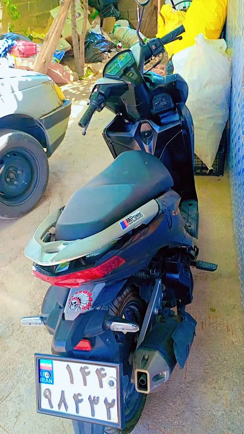 فروش موتور اتومات هانی کلیک 150است|موتورسیکلت|یاسوج, |دیوار