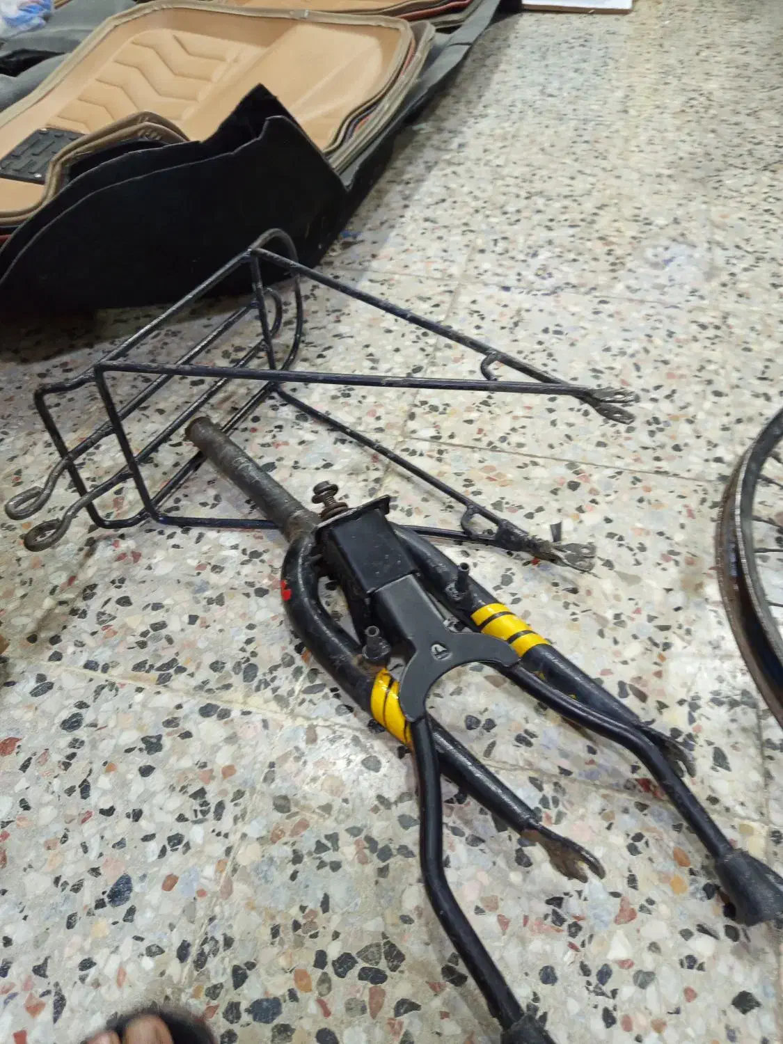 لوازم دوچرخه 3 عدد رینگ 20 جک وسط دوشاخ ترک|دوچرخه، اسکیت، اسکوتر|زابل, |دیوار