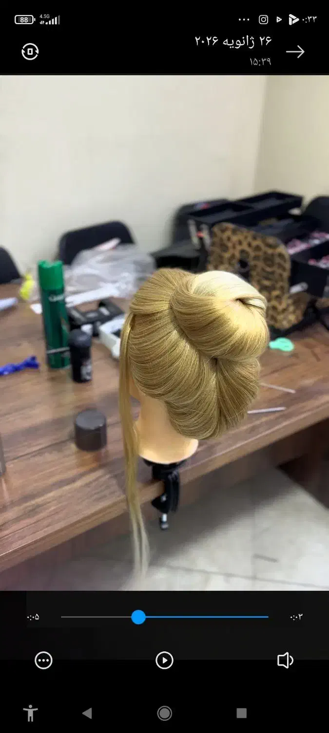 مدل شنیون|آرایشگاه و سالن‌های زیبایی|محمدیه-قزوین, |دیوار