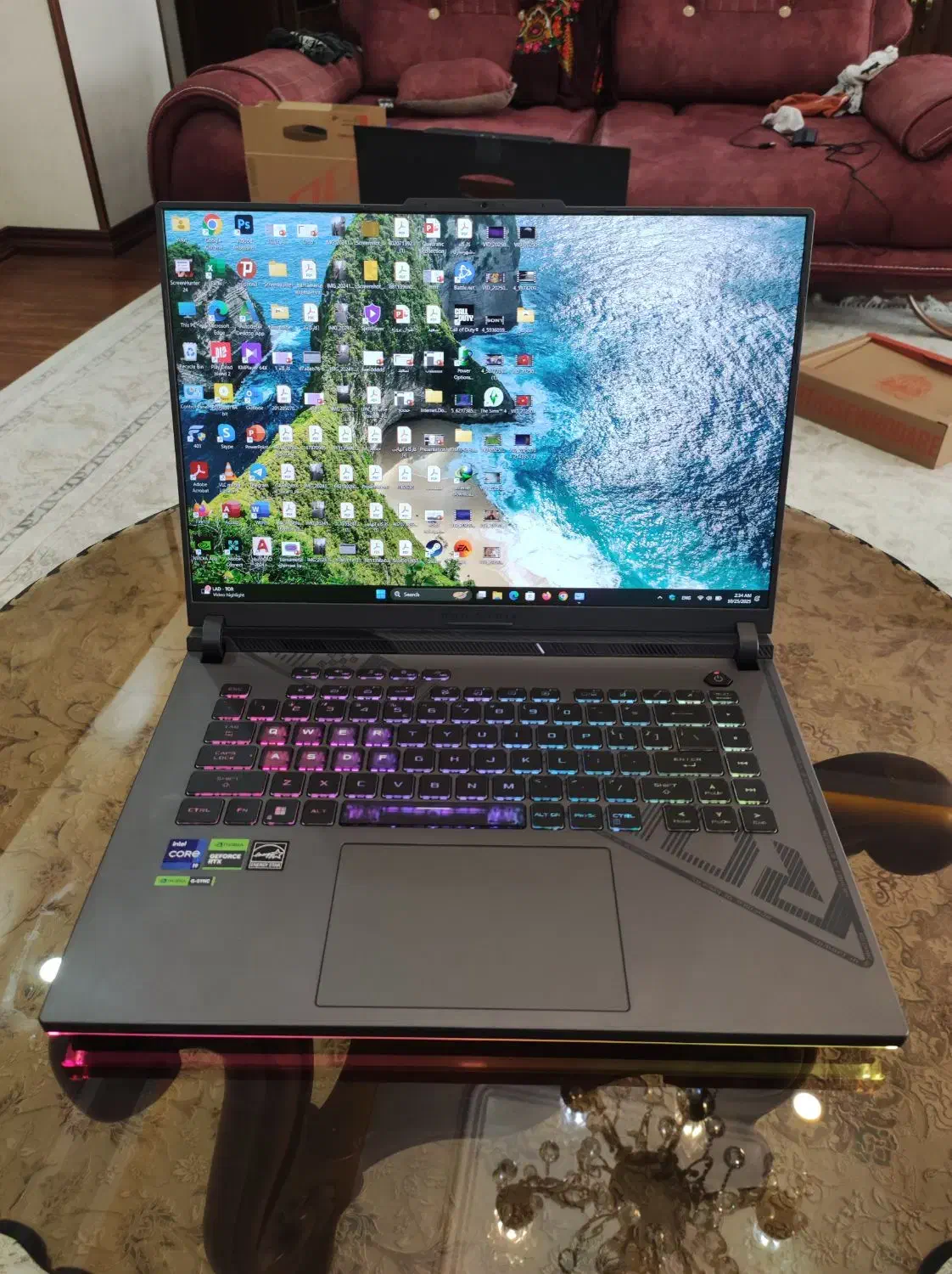 لپ تاپ گیمینگ ایسوس (Asus ROG Strix G614JV)|رایانه همراه|قدس, شهرقدس|دیوار