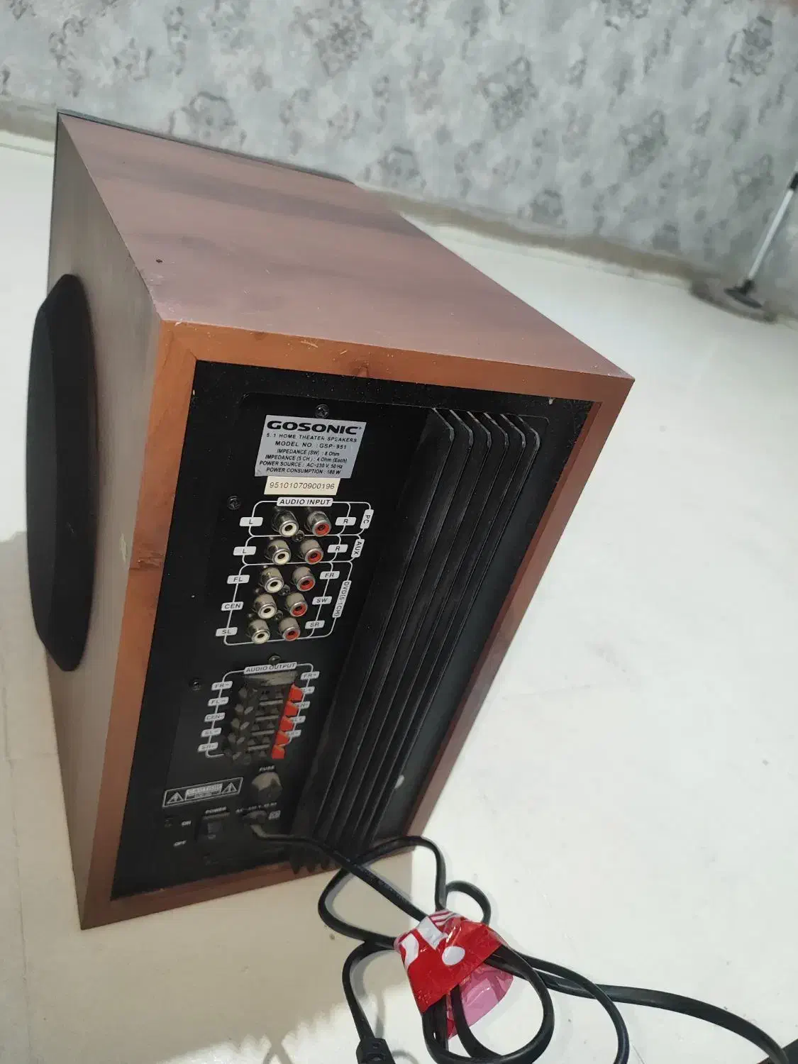 اسپیکر ۶تایی فلش خور|سیستم صوتی خانگی|ری, شهید غیوری (ابن باویه)|دیوار