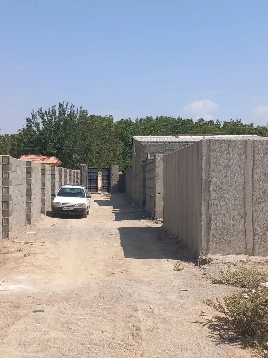 ۳۰۰مترزمین سهیلیه آب برق گاز چسب بافت قیمت کاسبی|فروش زمین و ملک کلنگی|رامجین, |دیوار