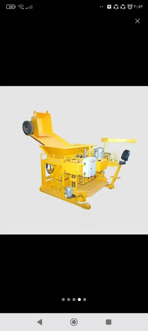 نیمه اتومات ثابت بلوک زن|ماشینآلات صنعتی|اسفراین, |دیوار