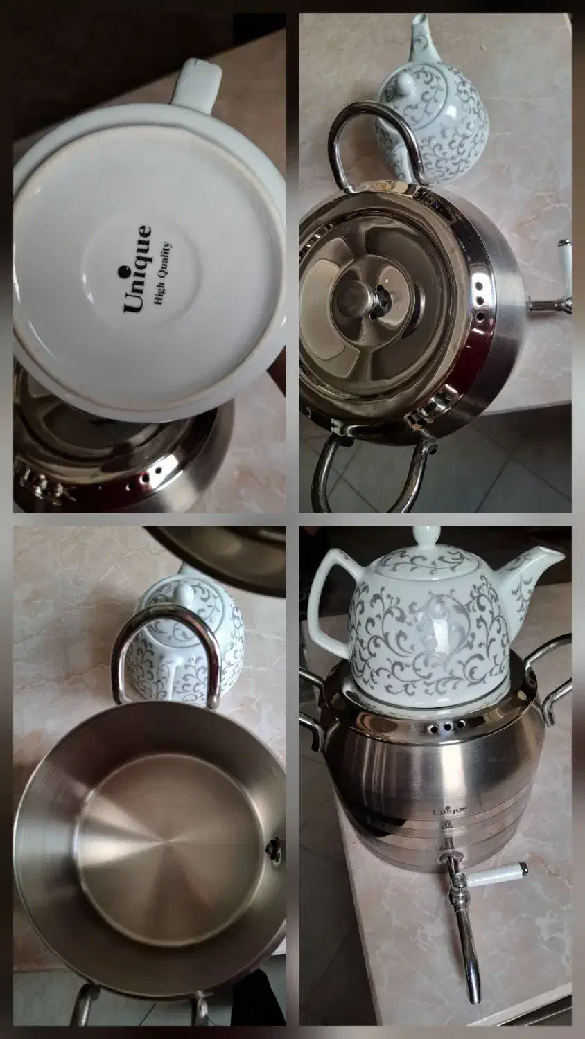 کتری و قوری  یونیک نونو|قوری، کتری، قهوه‌ساز دستی|تهران, والفجر (افسریه)|دیوار