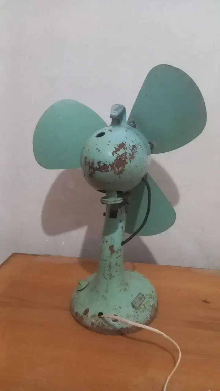 پنکه دستی قدیمی|کلکسیون اشیاء عتیقه|پرند, فاز ۶|دیوار