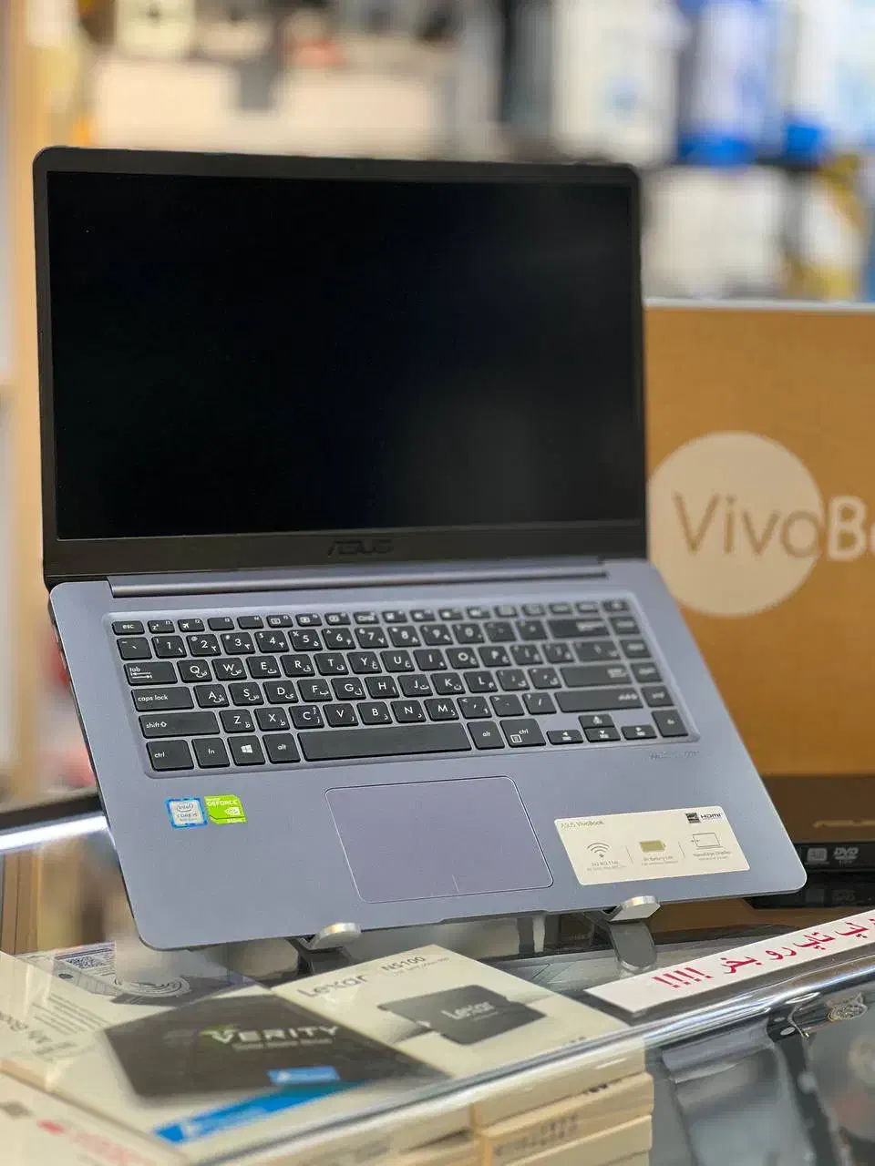 لپتاپ ASUS رم 16 درحداک با کیف اورجینال و کارتن|رایانه همراه|کرمان, |دیوار