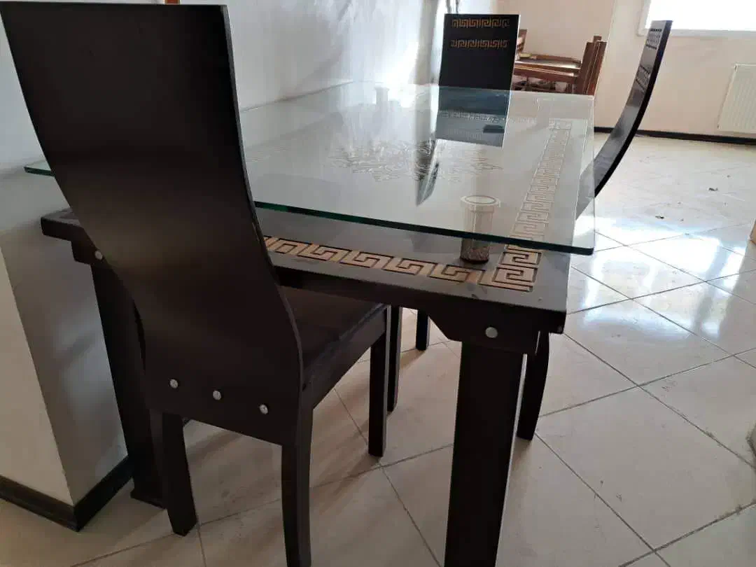 میز ناهارخوری 6 نفره|میز و صندلی غذاخوری|چهارباغ, |دیوار