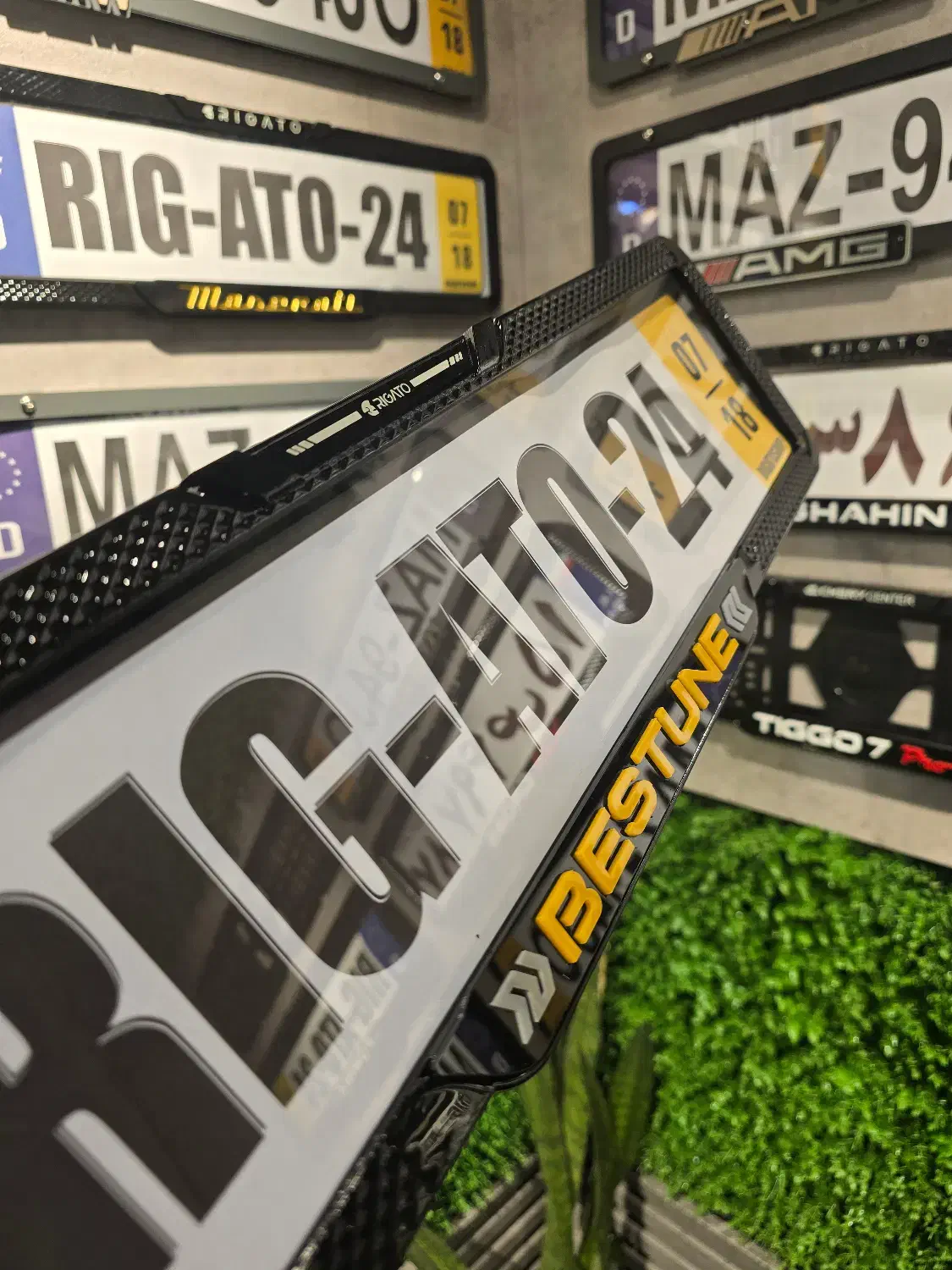 قاب پلاک لوکس ضد سرقت|قطعات یدکی و لوازم جانبی|تهران, شهرک آزمایش|دیوار