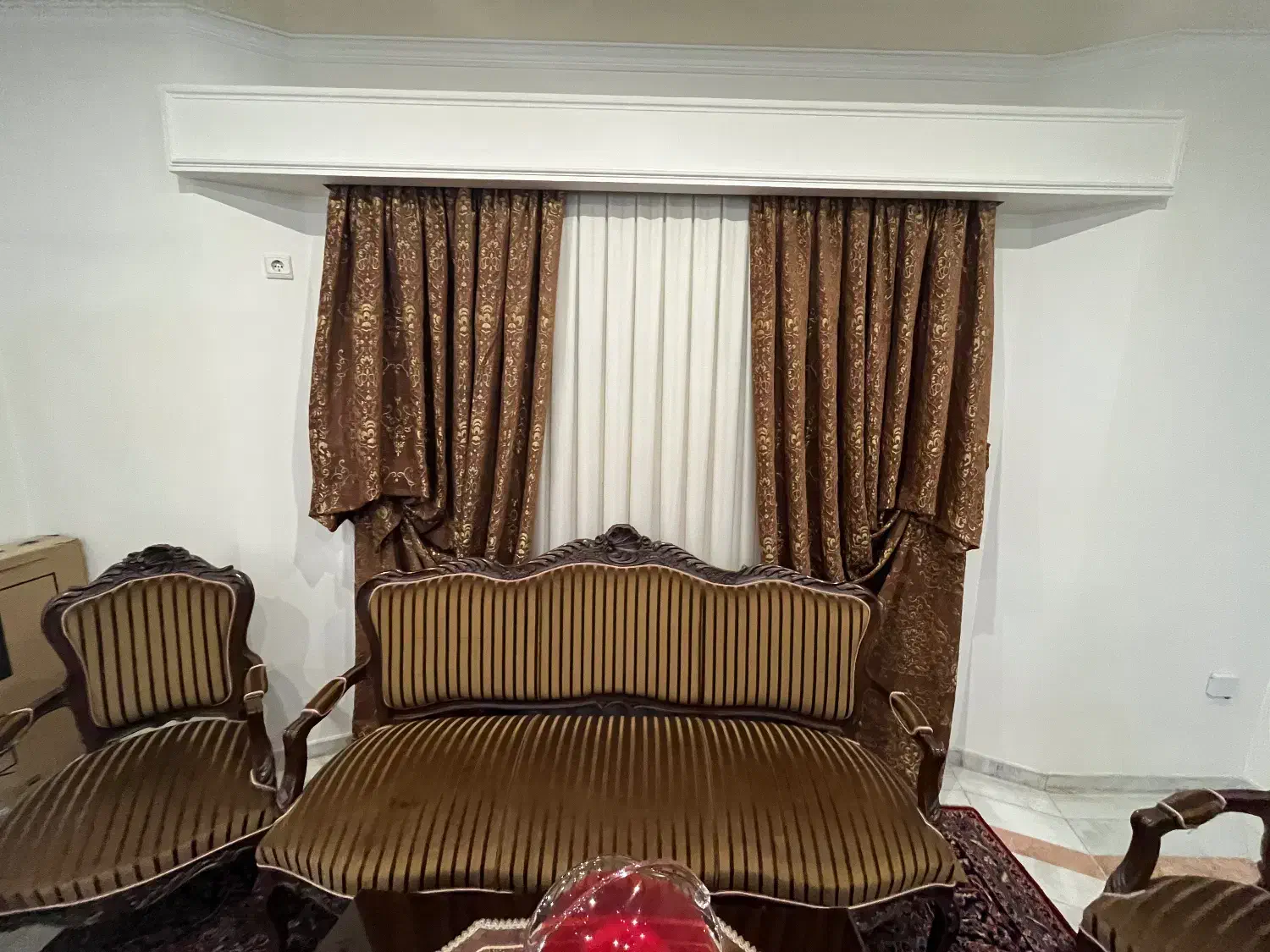 پرده پذیرایی|پرده، رانر، رومیزی|آمل, |دیوار