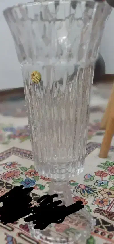 گلدان کریستال|صنایع دستی و سایر لوازم تزئینی|اهواز, سلطانمنش|دیوار