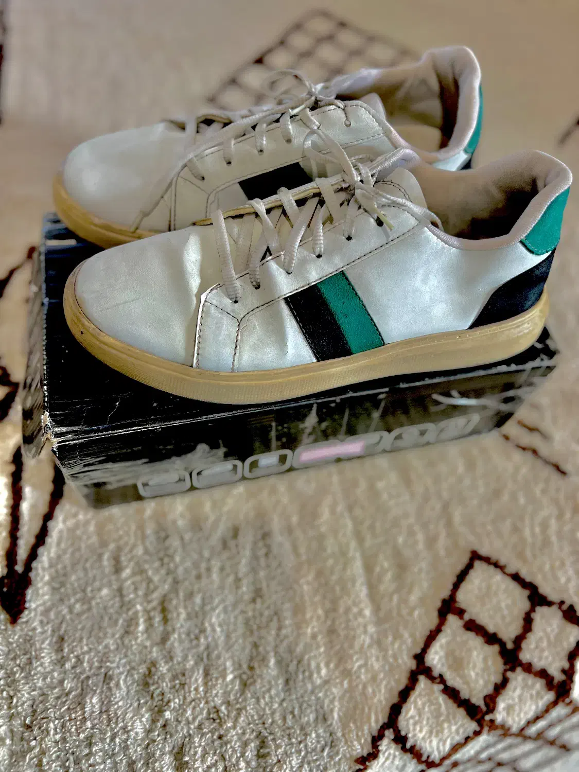 کتانی ونس سفید|کیف، کفش، کمربند|آستارا, |دیوار