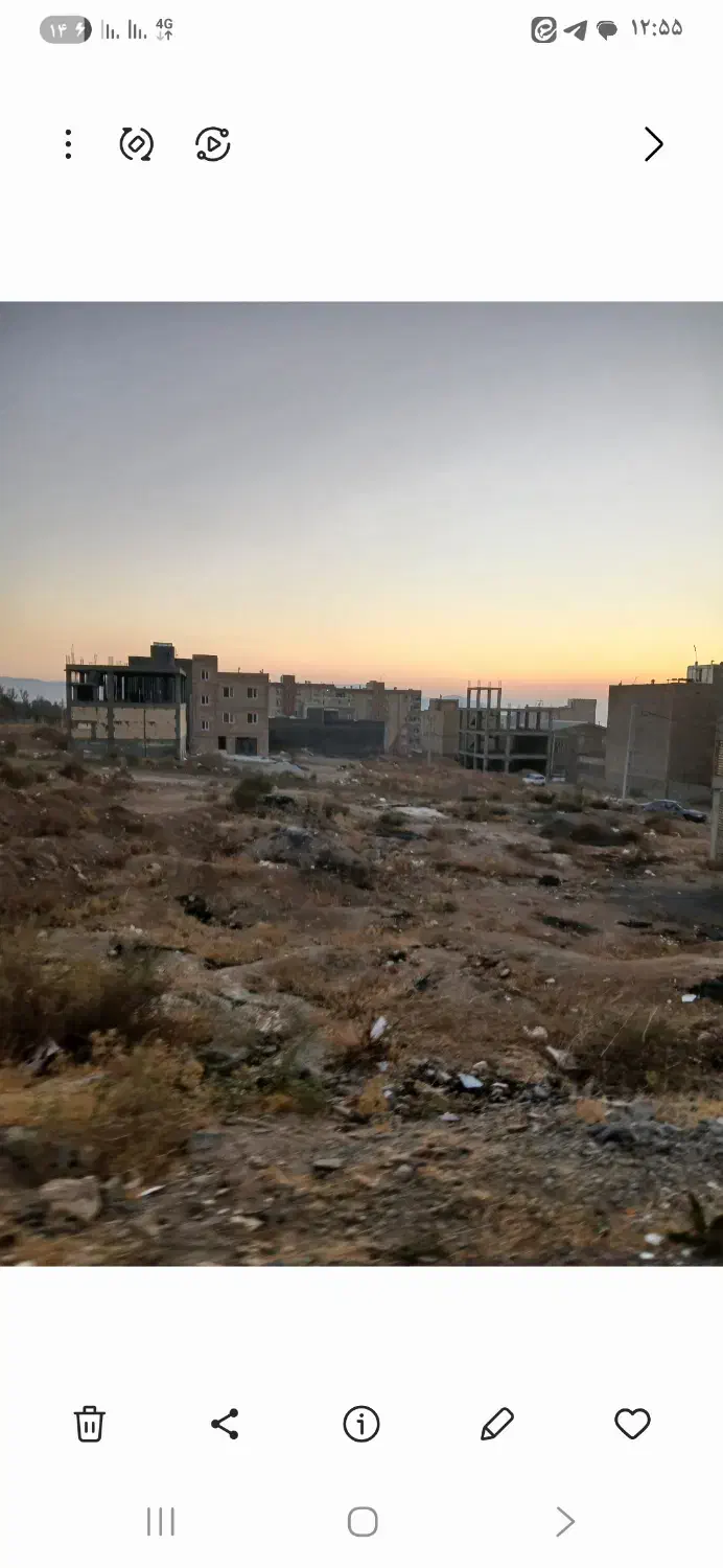 زمین سند داره تک برگ|فروش زمین و ملک کلنگی|تویسرکان, |دیوار