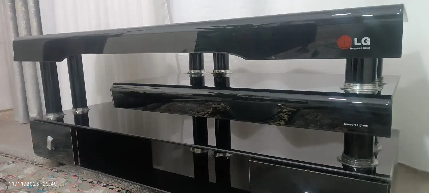 زیر تلویزیون شیشه ای|میز تلویزیون|جوانرود, |دیوار