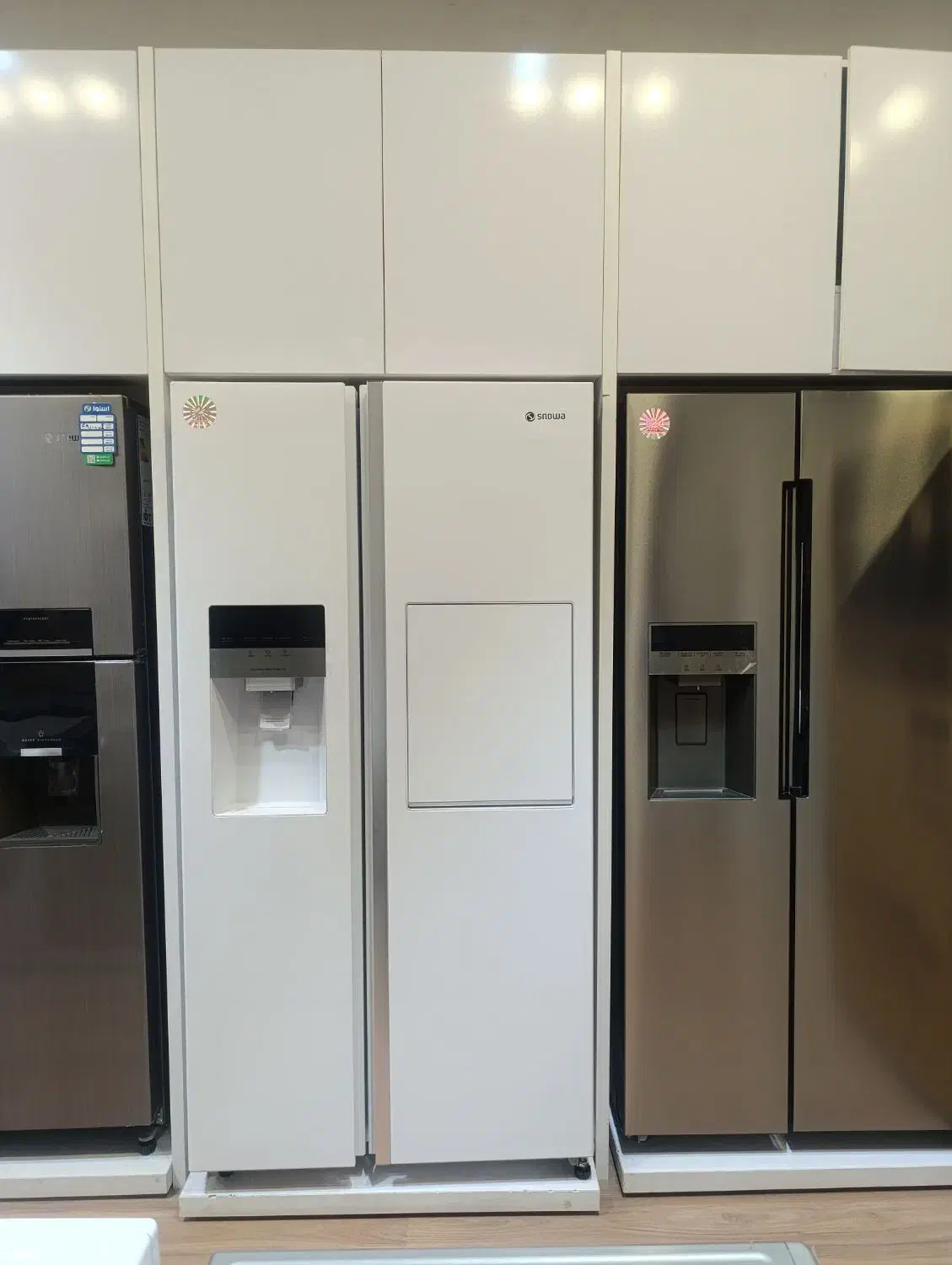 ساید بای ساید اسنوا با تخفیف میلیونی تعداد محدود|یخچال و فریزر|لردگان, |دیوار