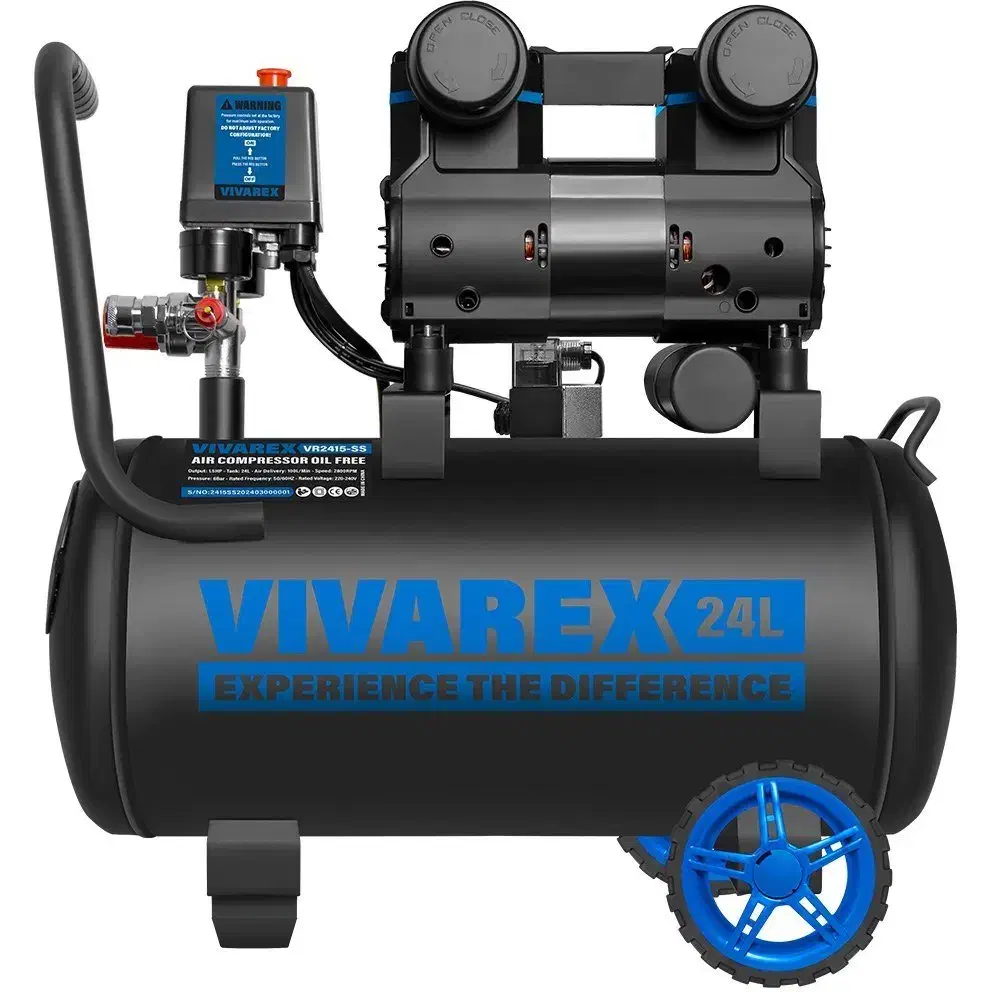 کمپرسور باد  VR2415-SSسایلنت24 لیتری موتور ۱.۵ اسب|ابزارآلات|شیراز, گلکوب|دیوار