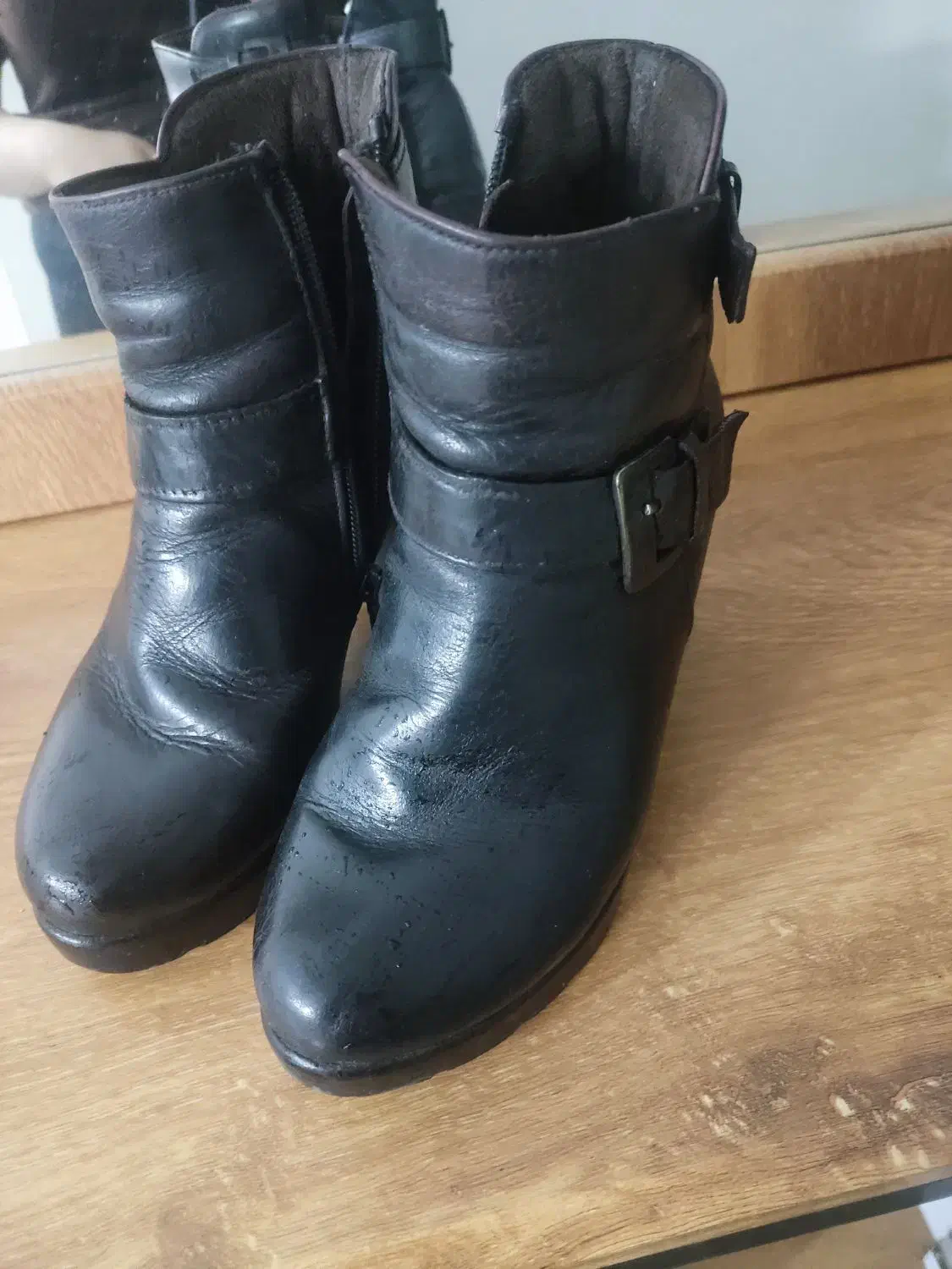 پوتین چرم|کیف، کفش، کمربند|بجنورد, |دیوار