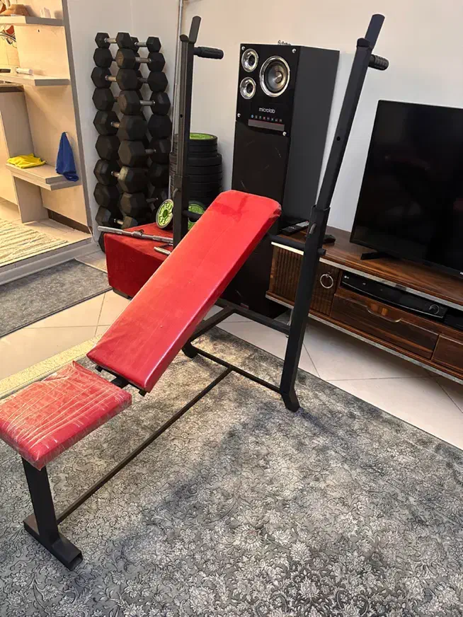 دمبل صفحه میزپرس میله هالتر بدنسازی ورزشی|تجهیزات ورزشی|کرج, المهدی|دیوار