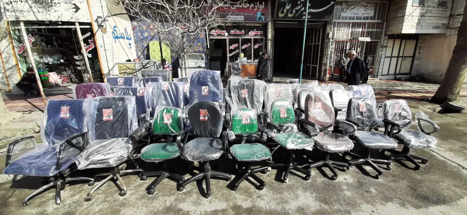 انواع صندلی مدیریت اداری و کامپیوتر کارکرده|صندلی و نیمکت|دورود, |دیوار