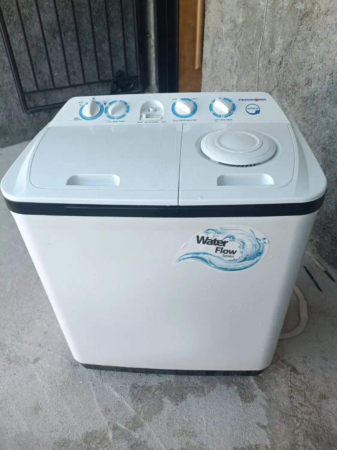 فروش یک عدد ماشین لباسشویی دوقلو مارک پاکشوما 9/5|ماشین لباسشویی و خشککن لباس|لوداب, |دیوار