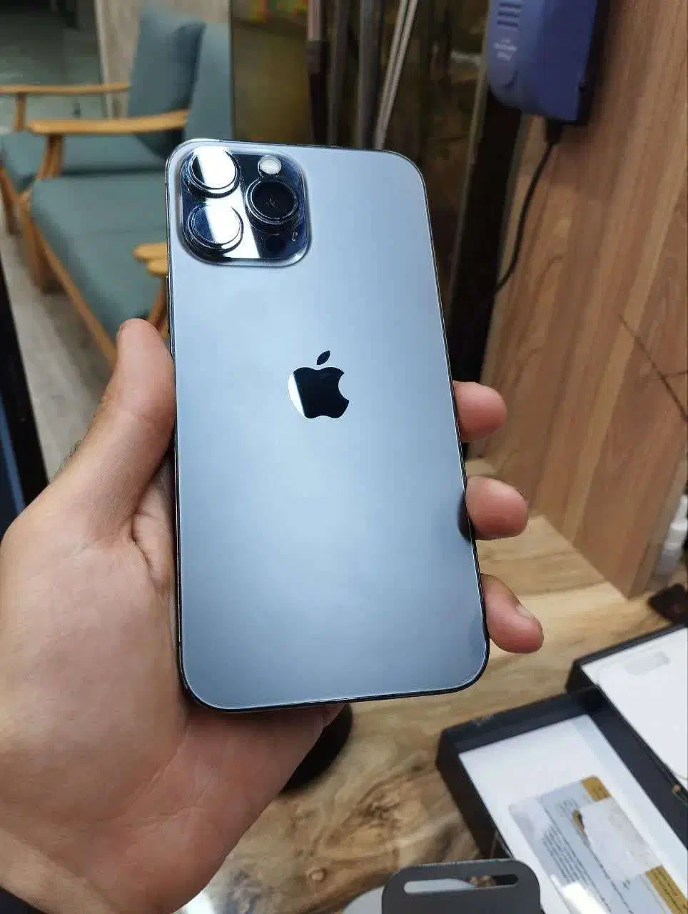 IPHONE 13 PROMAX باتری 100 درصد|موبایل|هشتگرد, هشتگرد قدیم|دیوار