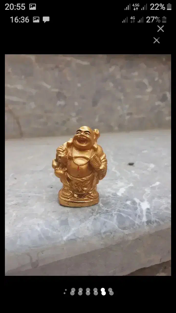 مجسمه سنگی بودا|مجسمه، تندیس، ماکت|نجفآباد, ویلاشهر|دیوار