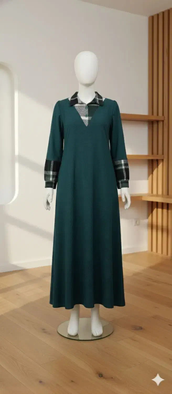 مانتو عبایی زنانه مزونی مخمل کبریتی ترند|لباس|خلیل آباد, |دیوار