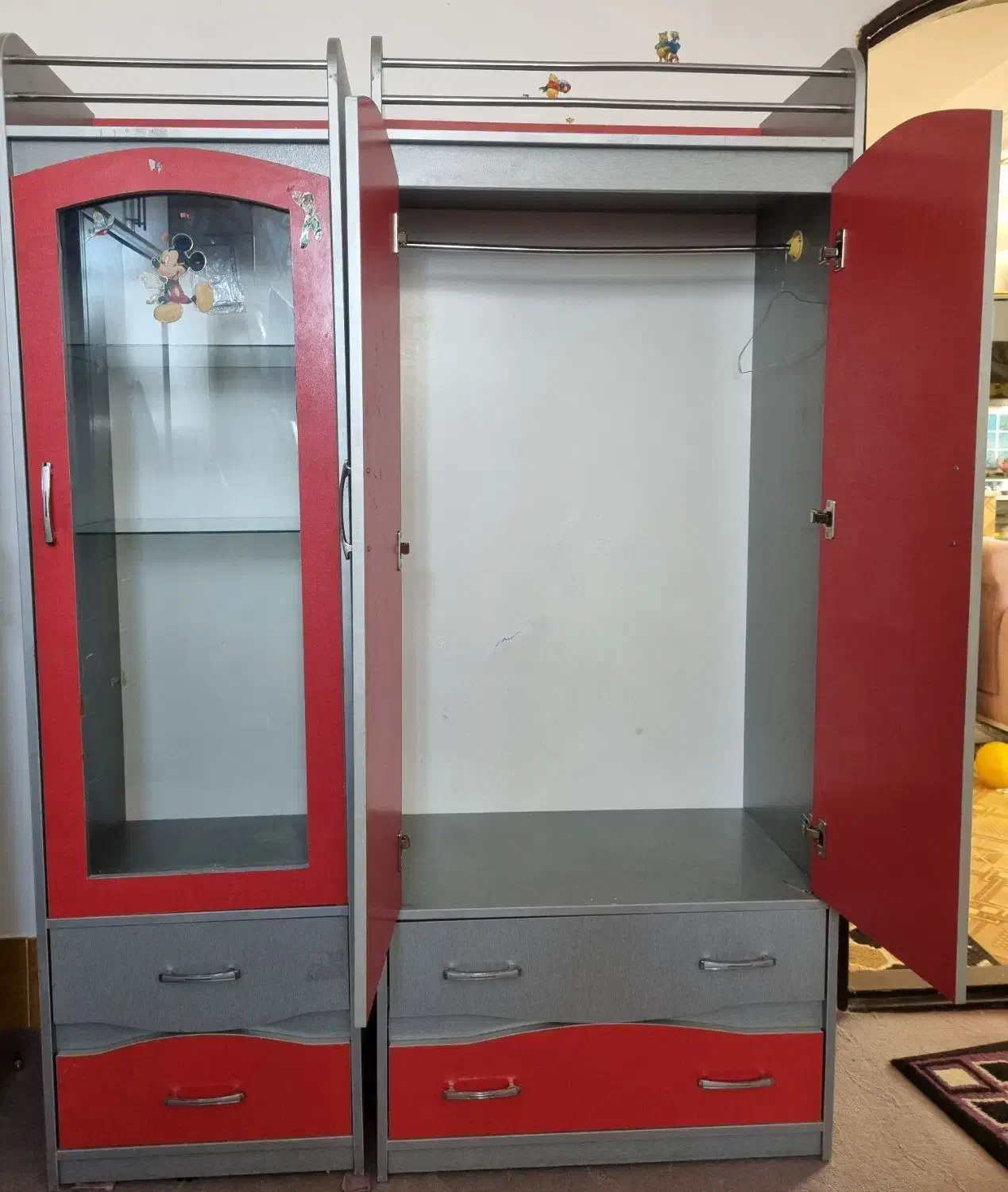 کمد بچه|جاکفشی، کمد، دراور|اسفراین, |دیوار