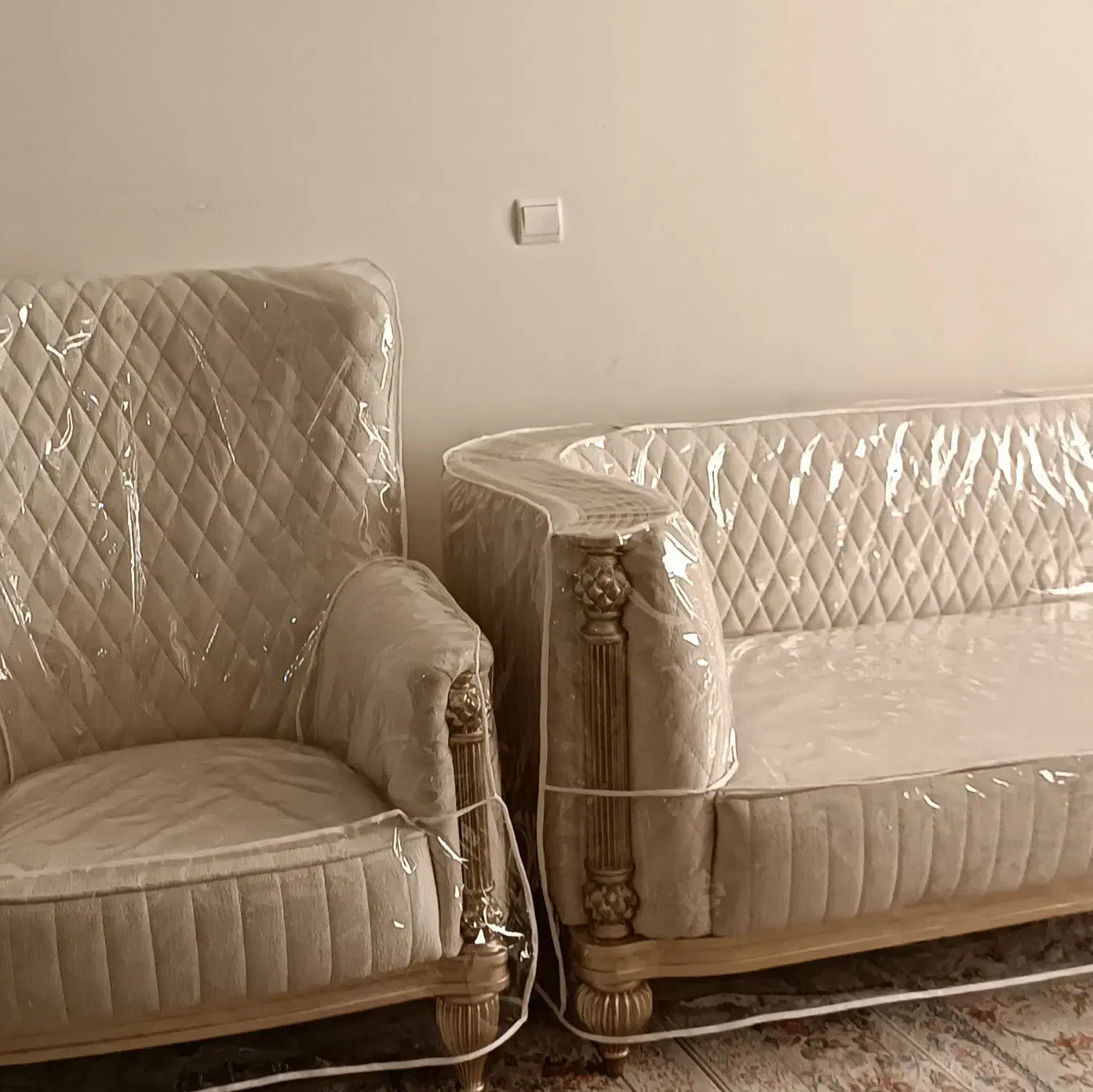 کاور مبل ژله ای و ژلاتینی روکش مبل کاور مبلمان|مبلمان خانگی و میز عسلی|پرند, فاز ۲|دیوار