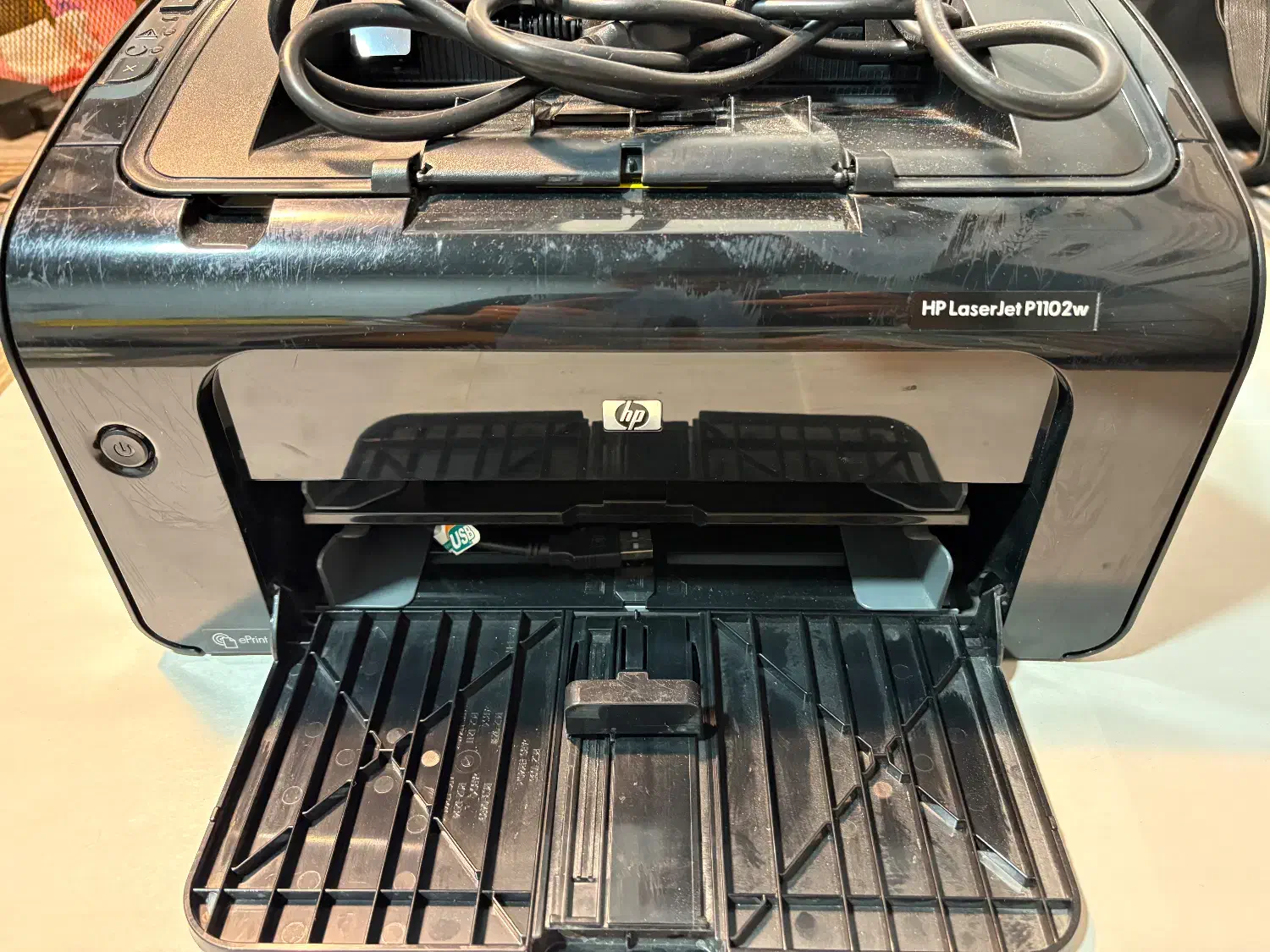 پرینتر اچ پی HP Laserjet P1102W|پرینتر، اسکنر، کپی، فکس|جم, |دیوار