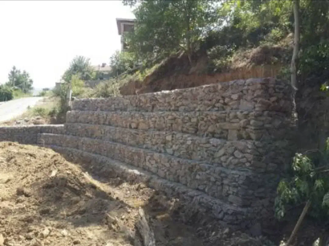 پروژه گابیون بندی و مالون|خدمات پیشه و مهارت|چابکسر, |دیوار