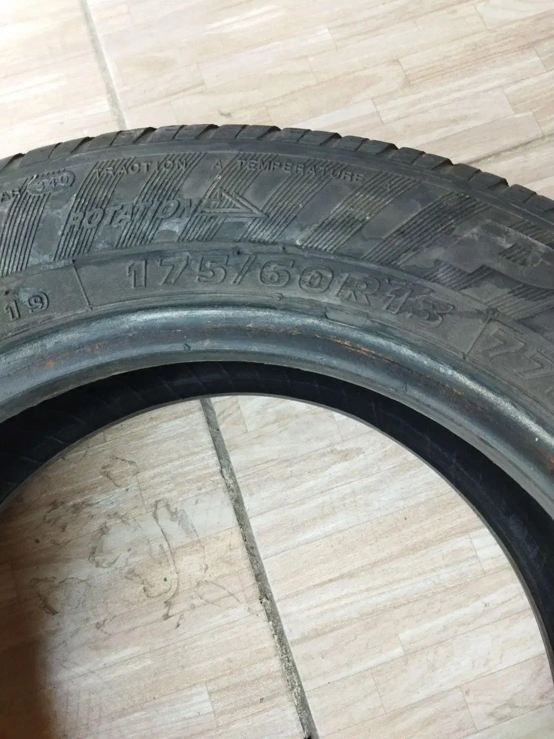 دو حلقه لاستیک پراید|قطعات یدکی و لوازم جانبی|تهران, شهرک طالقانی|دیوار