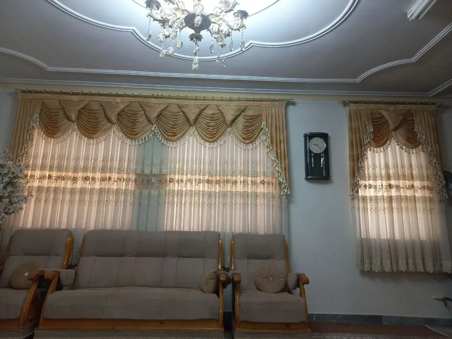 پرده پذیرایی|پرده، رانر، رومیزی|لنگرود, |دیوار