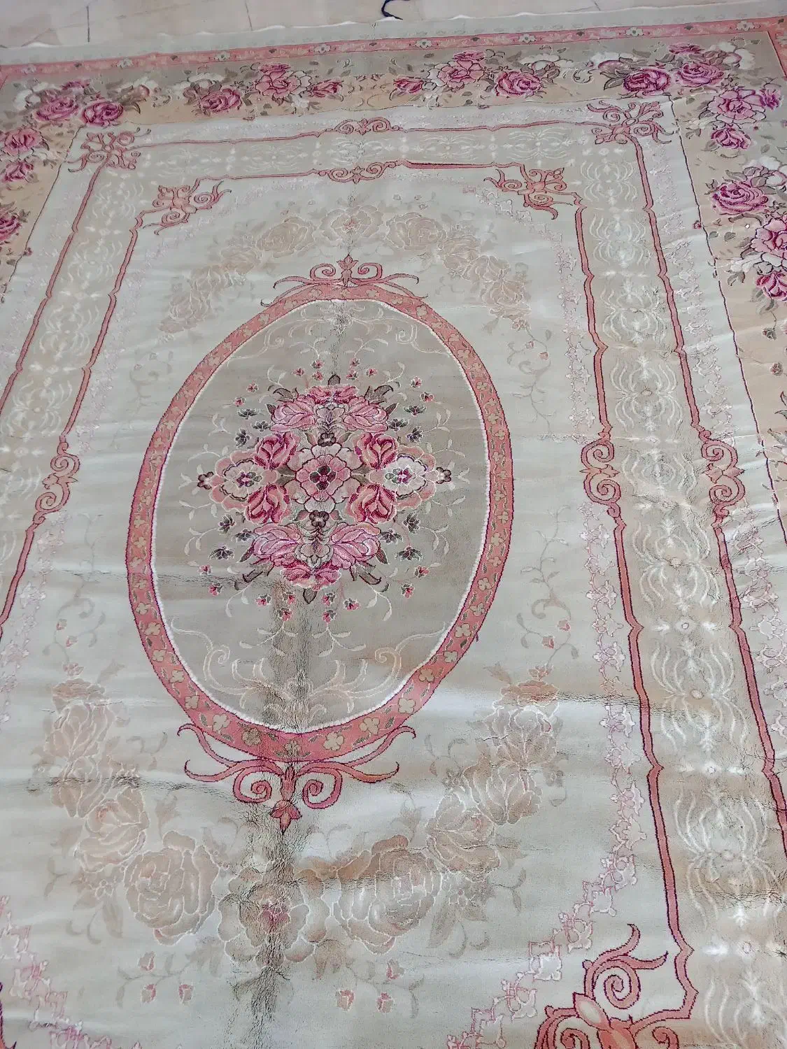 سه تا فرش ۱۲ متری دوتا فرش فرهی کرم پانصد شانه|فرش|اسلام‌‌آباد غرب, |دیوار