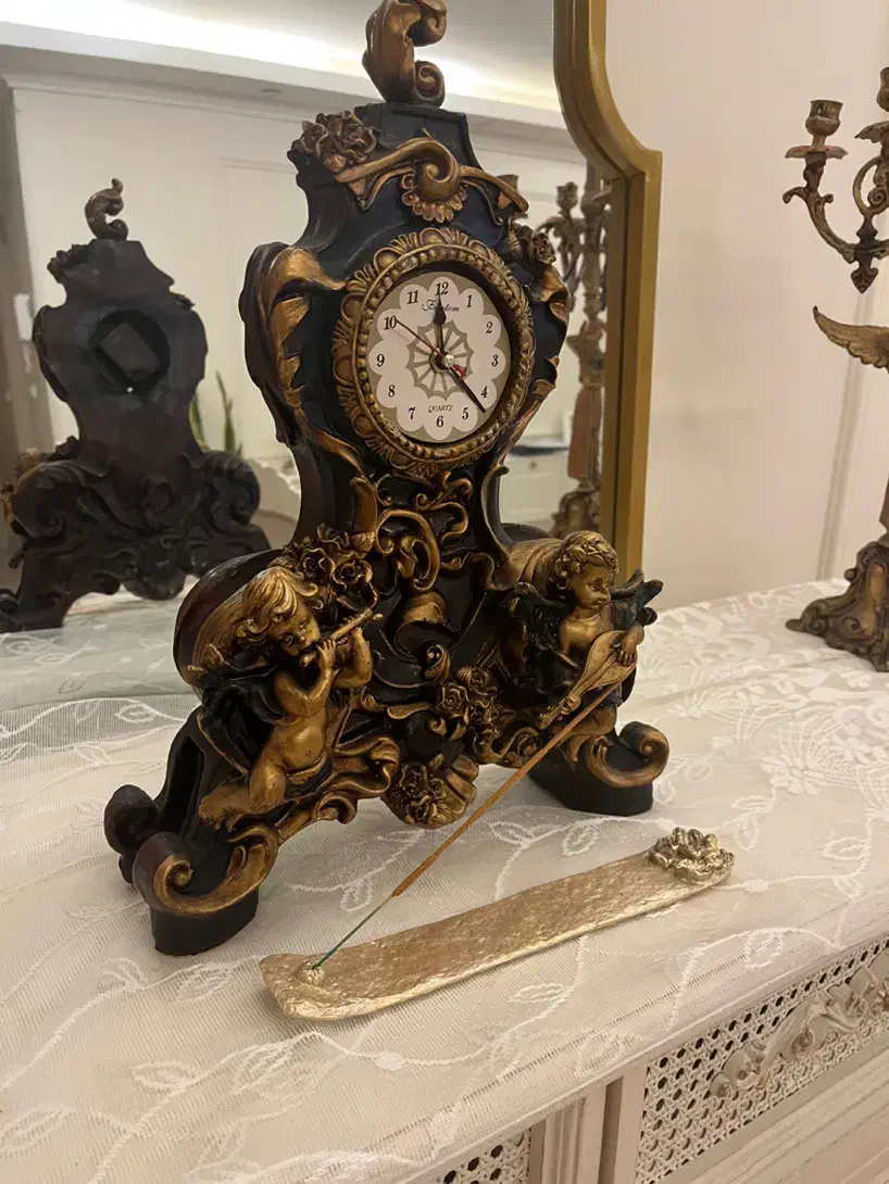 ست شمعدان و ساعت|ساعت دیواری و تزئینی|تهران, افسریه شمالی|دیوار