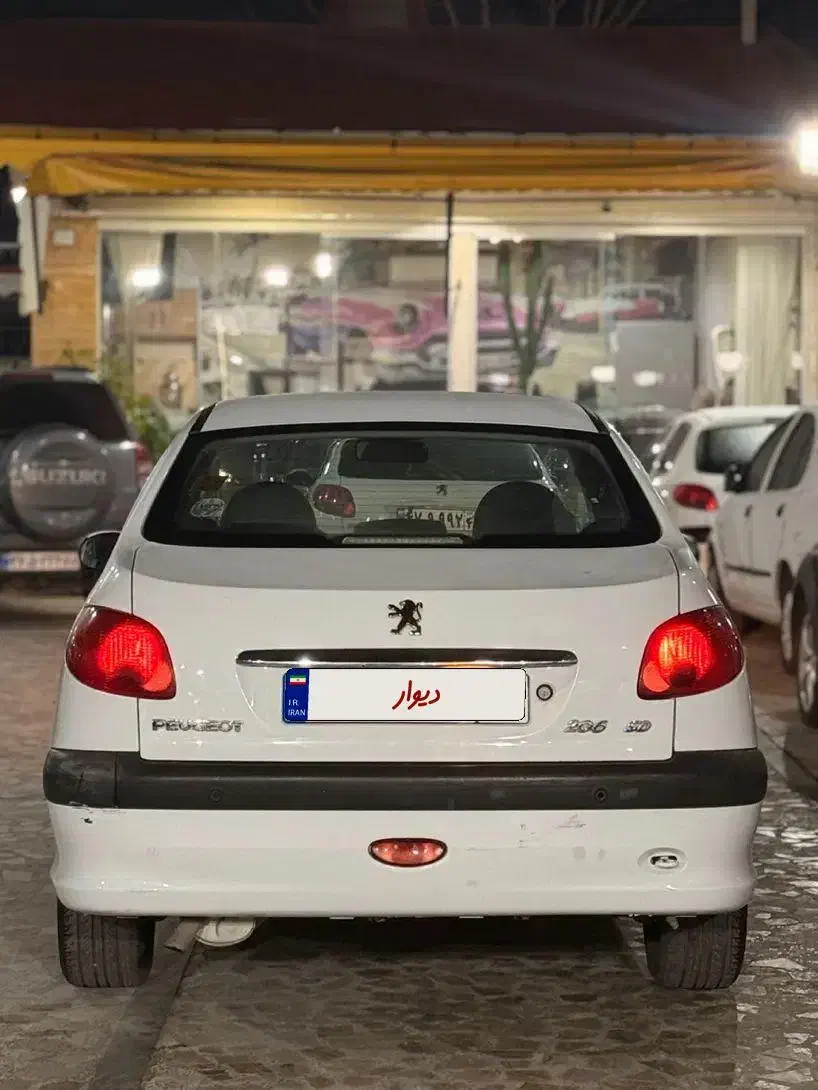 206 sd|خودرو سواری و وانت|رشت, کوی طالقانی|دیوار