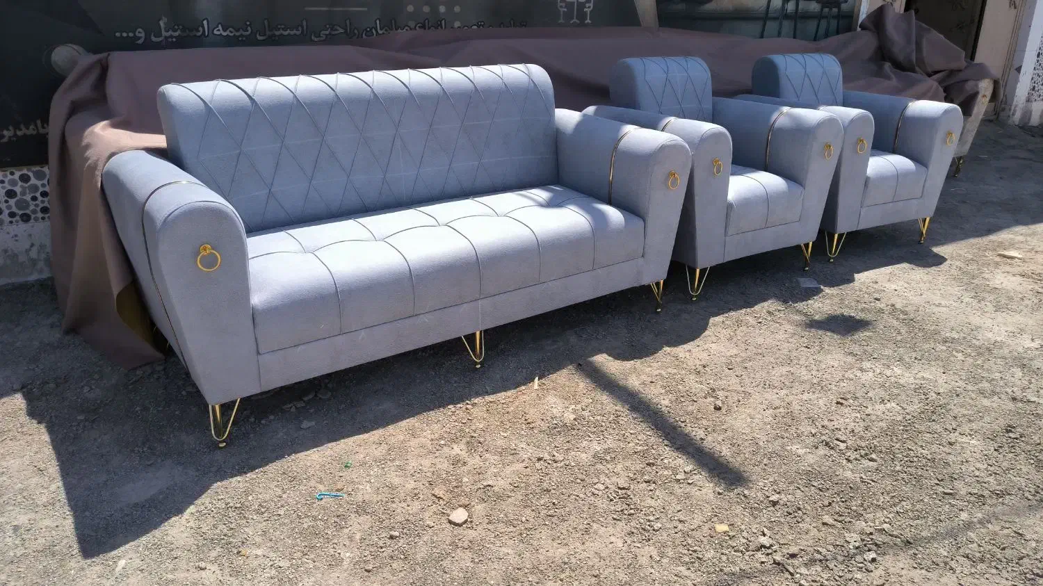 مبل راحتی نما چستر|مبلمان خانگی و میز عسلی|زابل, |دیوار