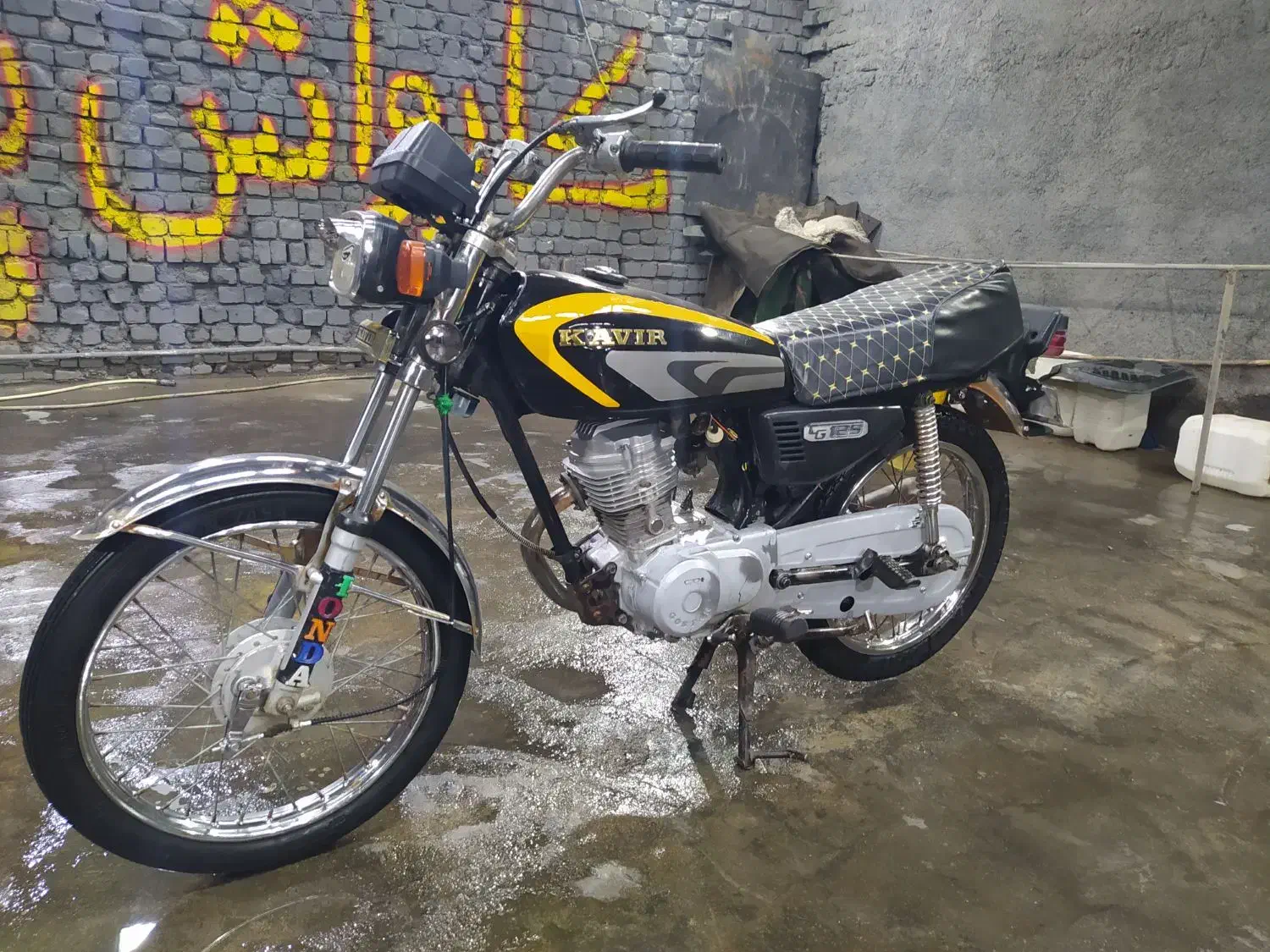 موتور ۱۲۵ مزایده ای|موتورسیکلت|مبارکه, |دیوار