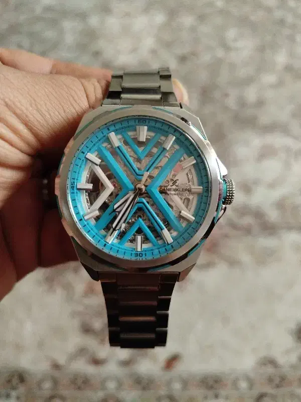 ساعت اتوماتیک آبی تیفانی دنیل کلین اصل|ساعت|تهران, تهرانپارس غربی|دیوار