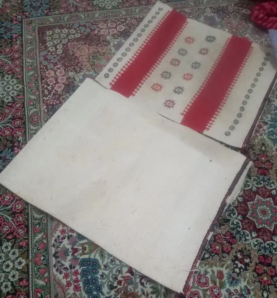 جوال دستباف قدیمی کاملا نو|گلیم، جاجیم، گبه|کرمان, |دیوار