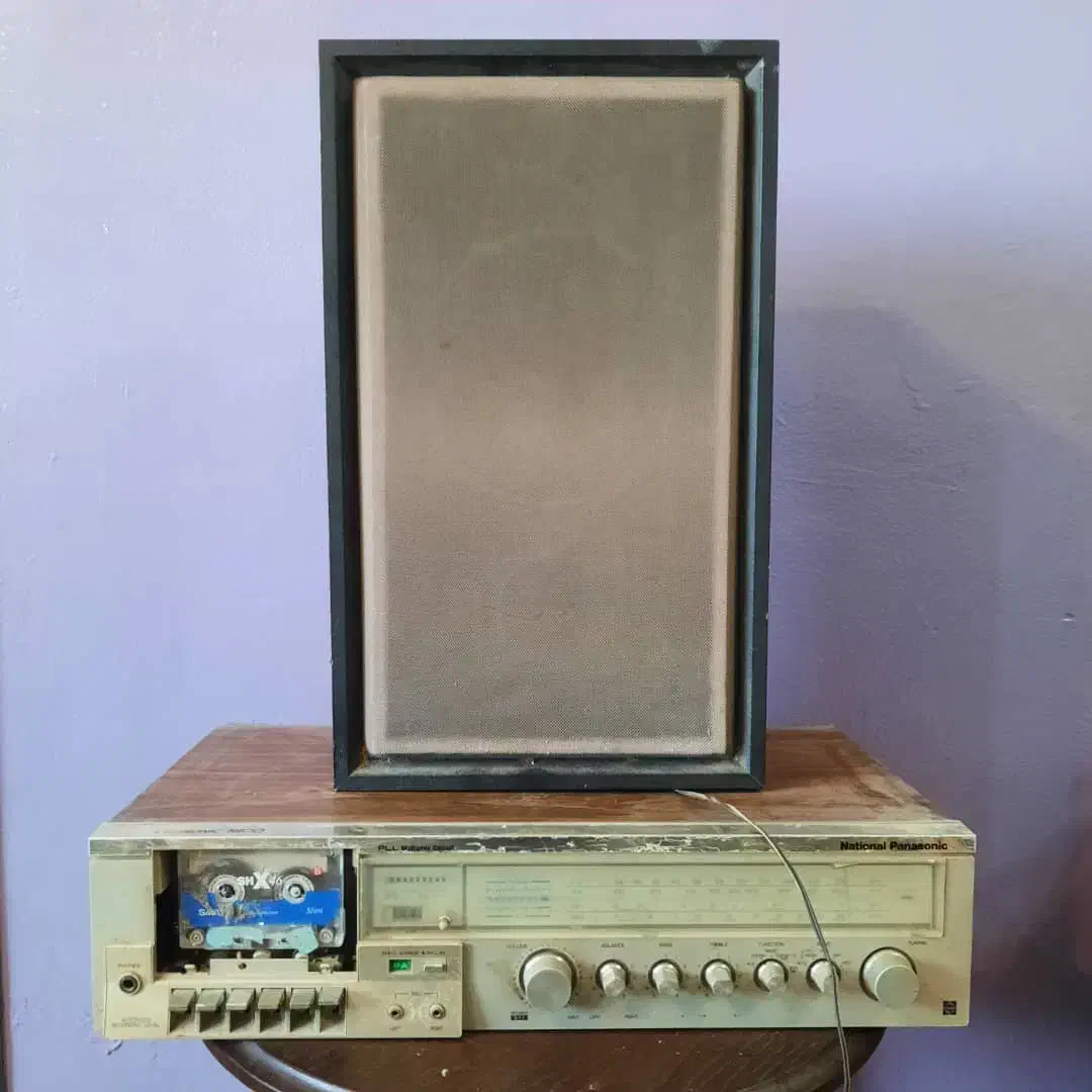 استریو قدیمی|کلکسیون اشیاء عتیقه|رشت, گلسار|دیوار