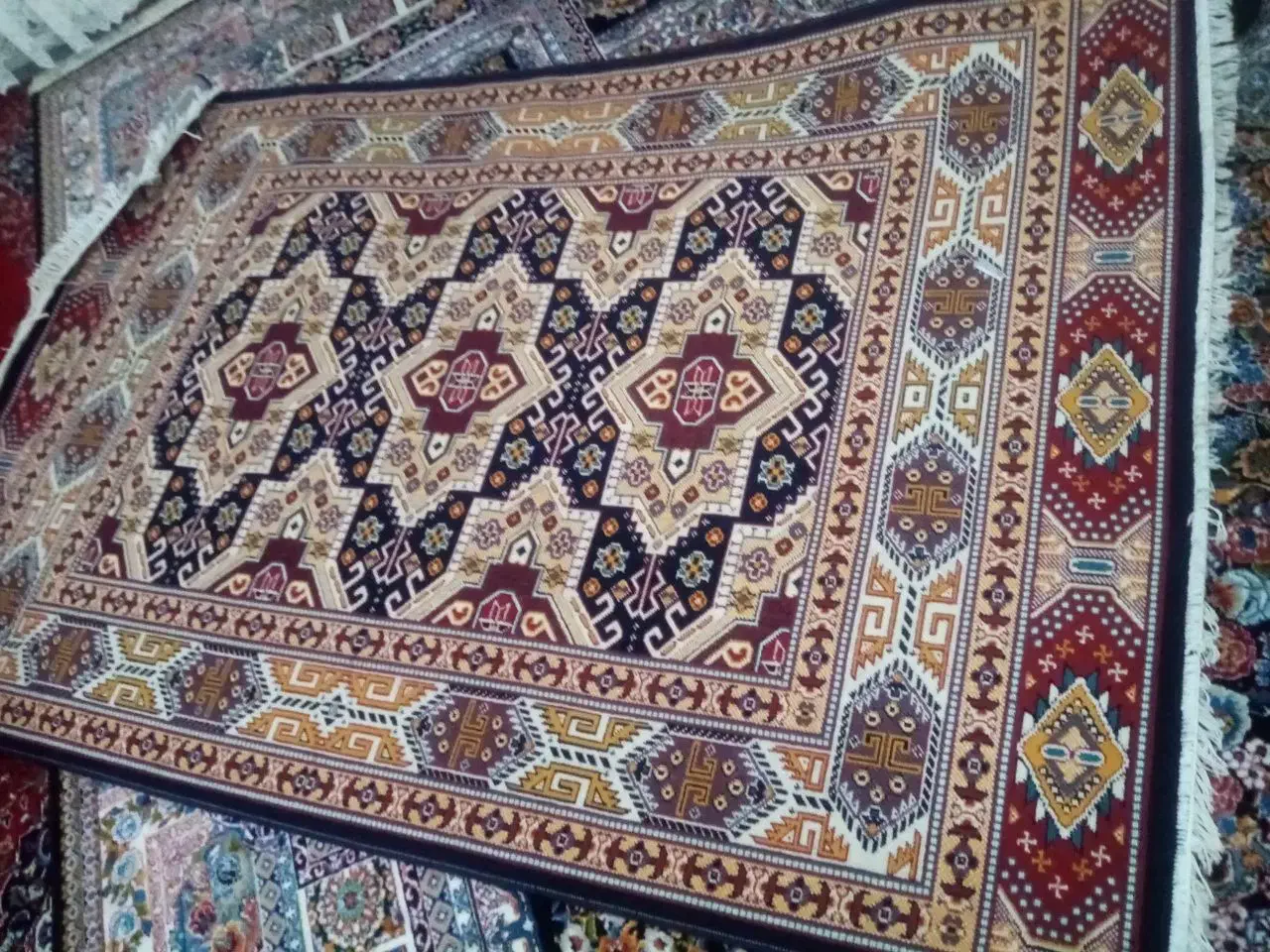 کناره 4300|گلیم، جاجیم، گبه|بیرجند, |دیوار