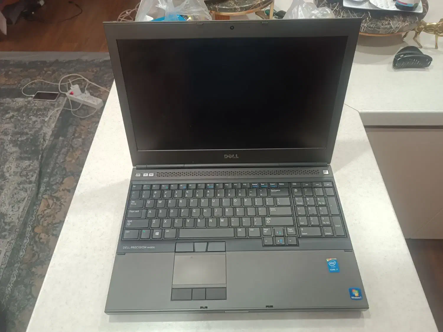 لپتاپ قدرتمند i7 با ssd و گرافیک مجزا|رایانه همراه|تهران, چوب تراش|دیوار