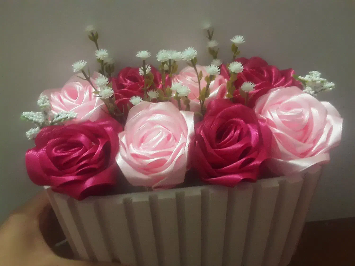 گل روبانی|گل مصنوعی|یزد, |دیوار