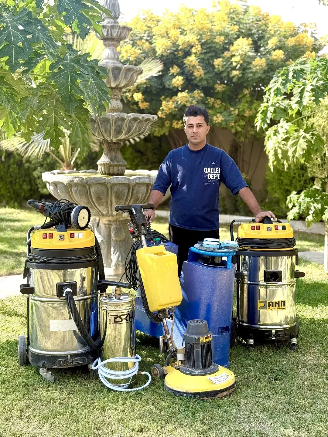 شستشو مبلمان وکاشیساب وصفرتاصدمنزل|خدمات نظافت|کازرون, |دیوار