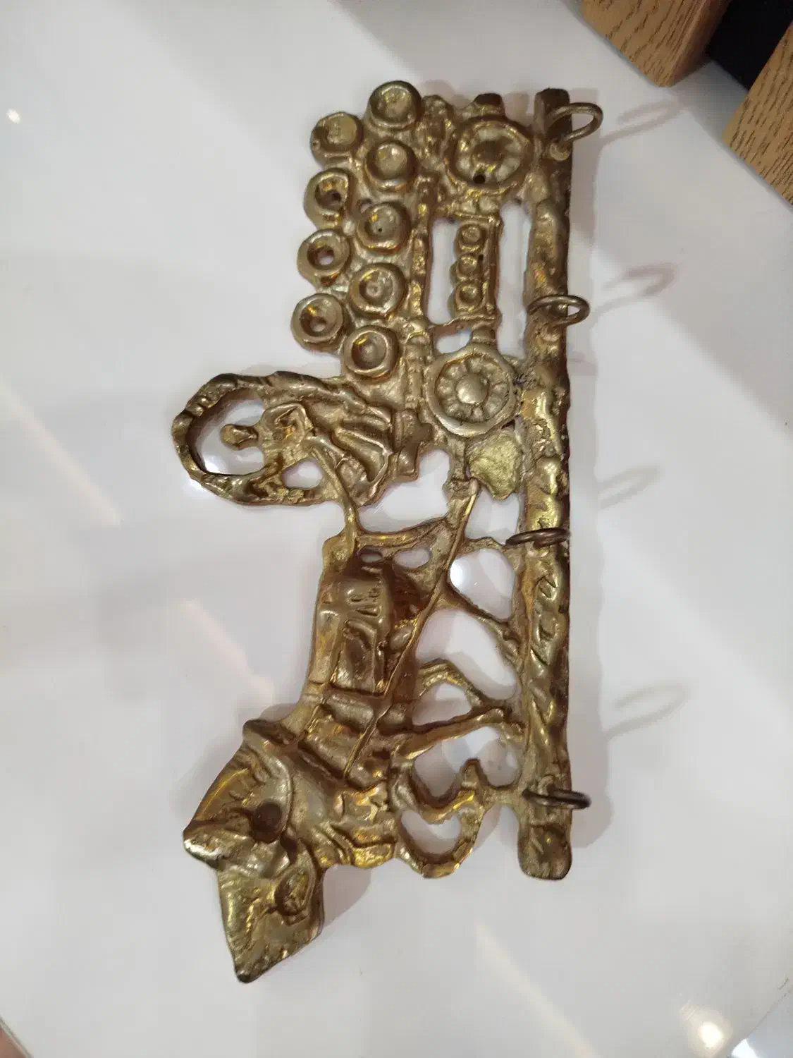 جا کلیدی دیواری برنز|ساعت دیواری و تزئینی|اهر, |دیوار